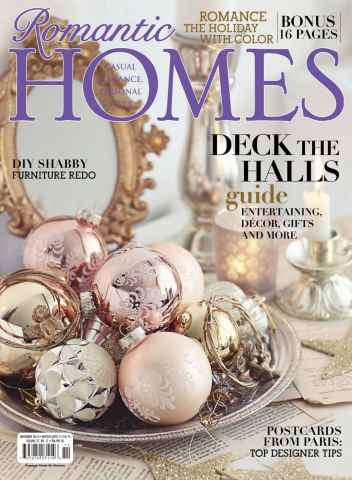 Romantic Homes issue November 2014
