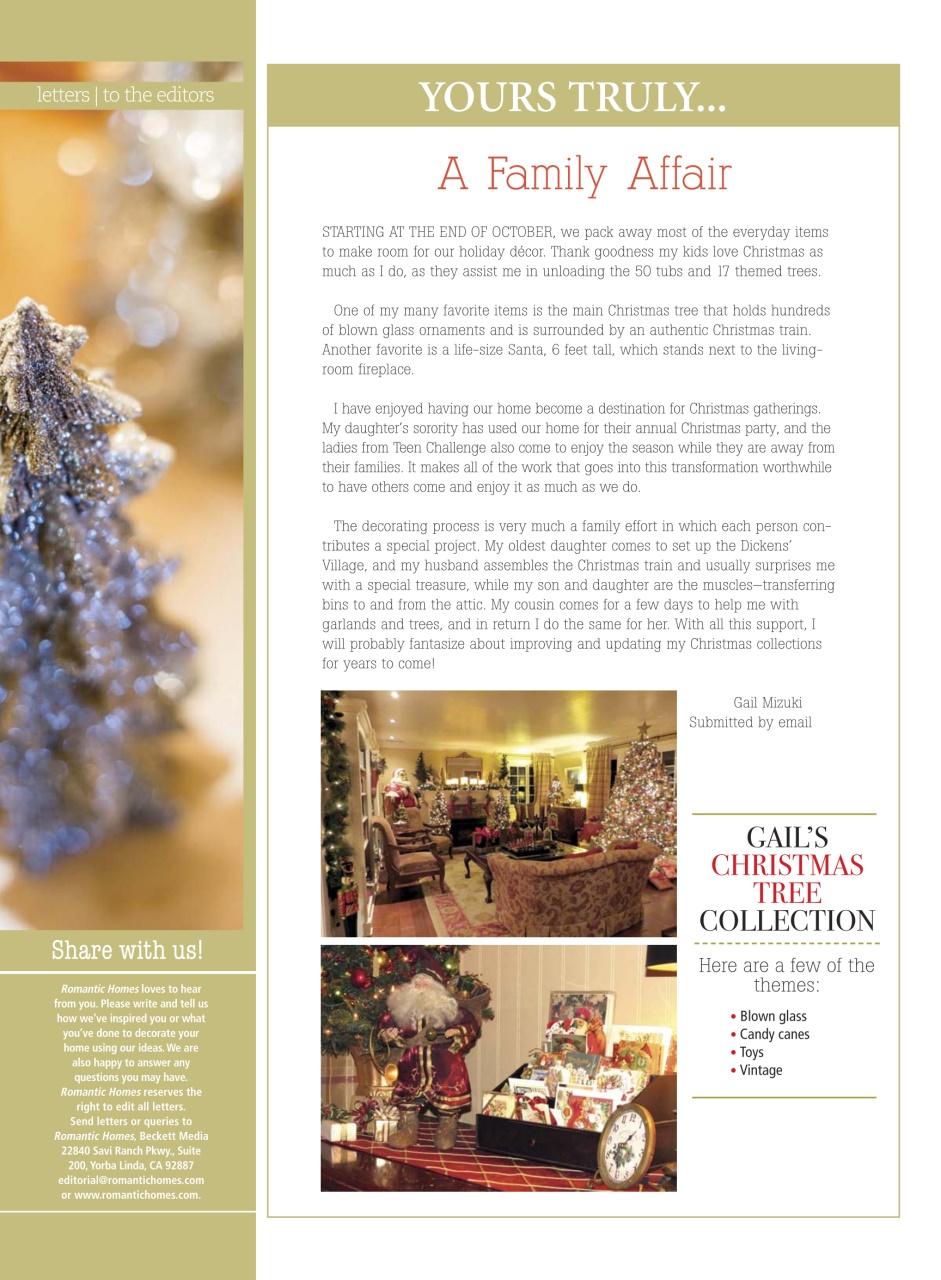 Romantic Homes Preview Pages