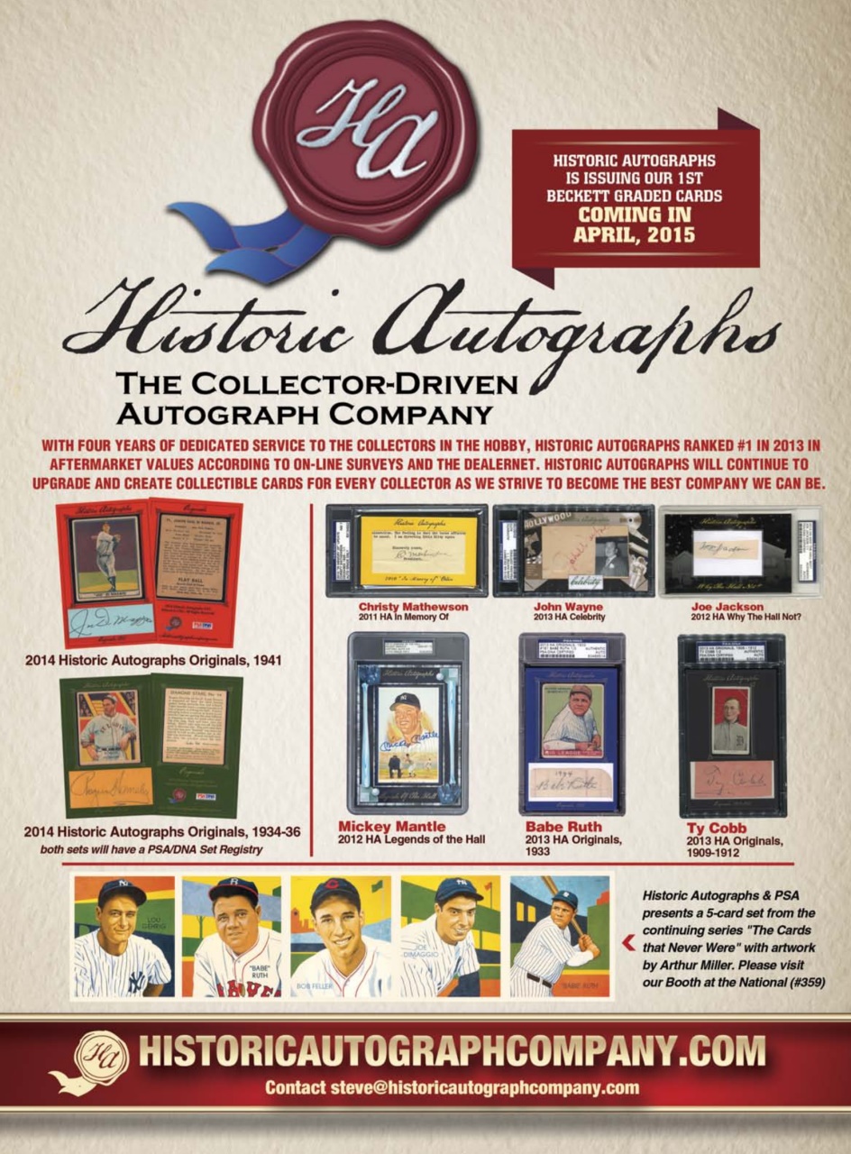 Beckett Baseball Magazine Preview Pages