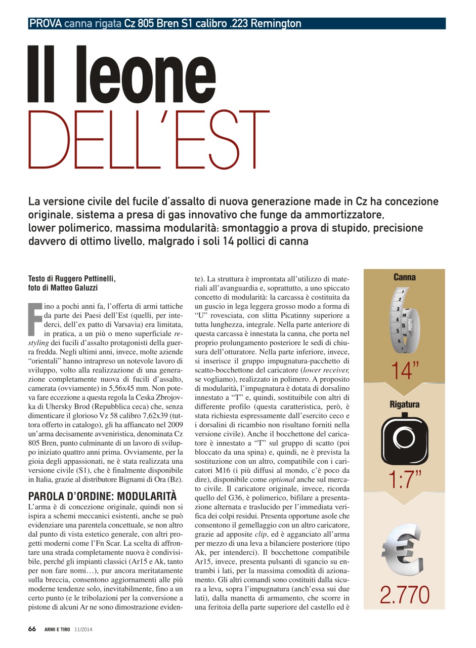 Armi E Tiro Preview Pages