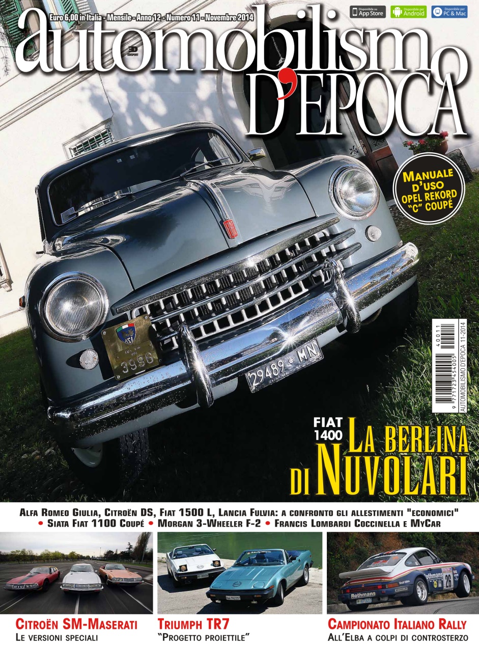Automobilismo d'Epoca Preview Pages