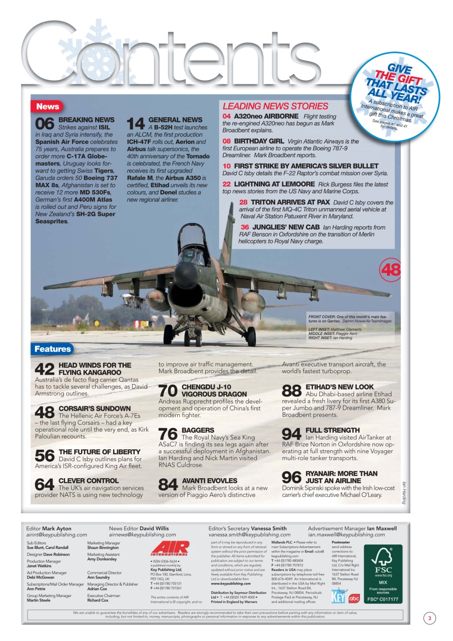 AIR International Preview Pages