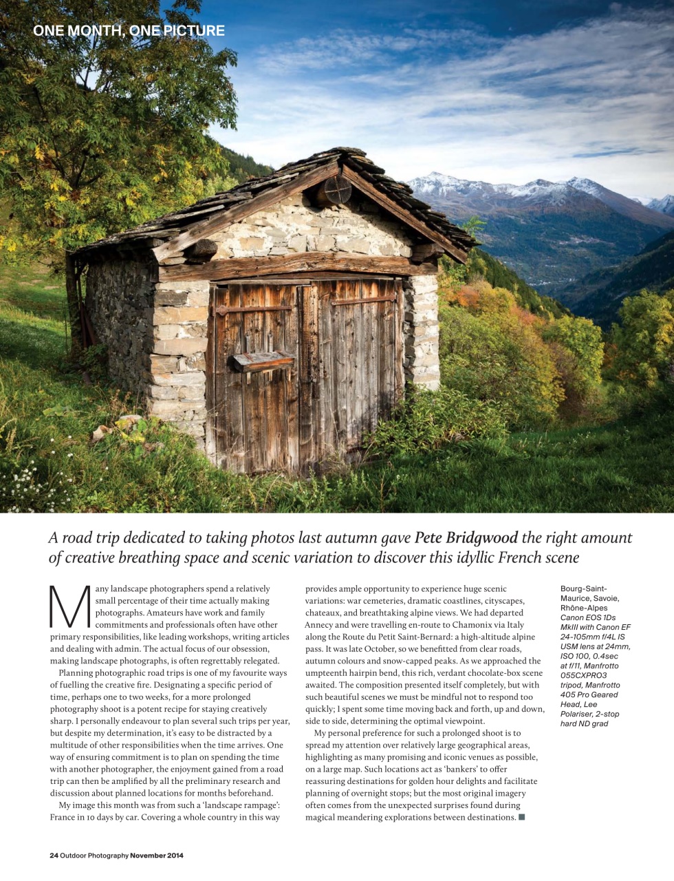 Outdoor Photography Preview Pages