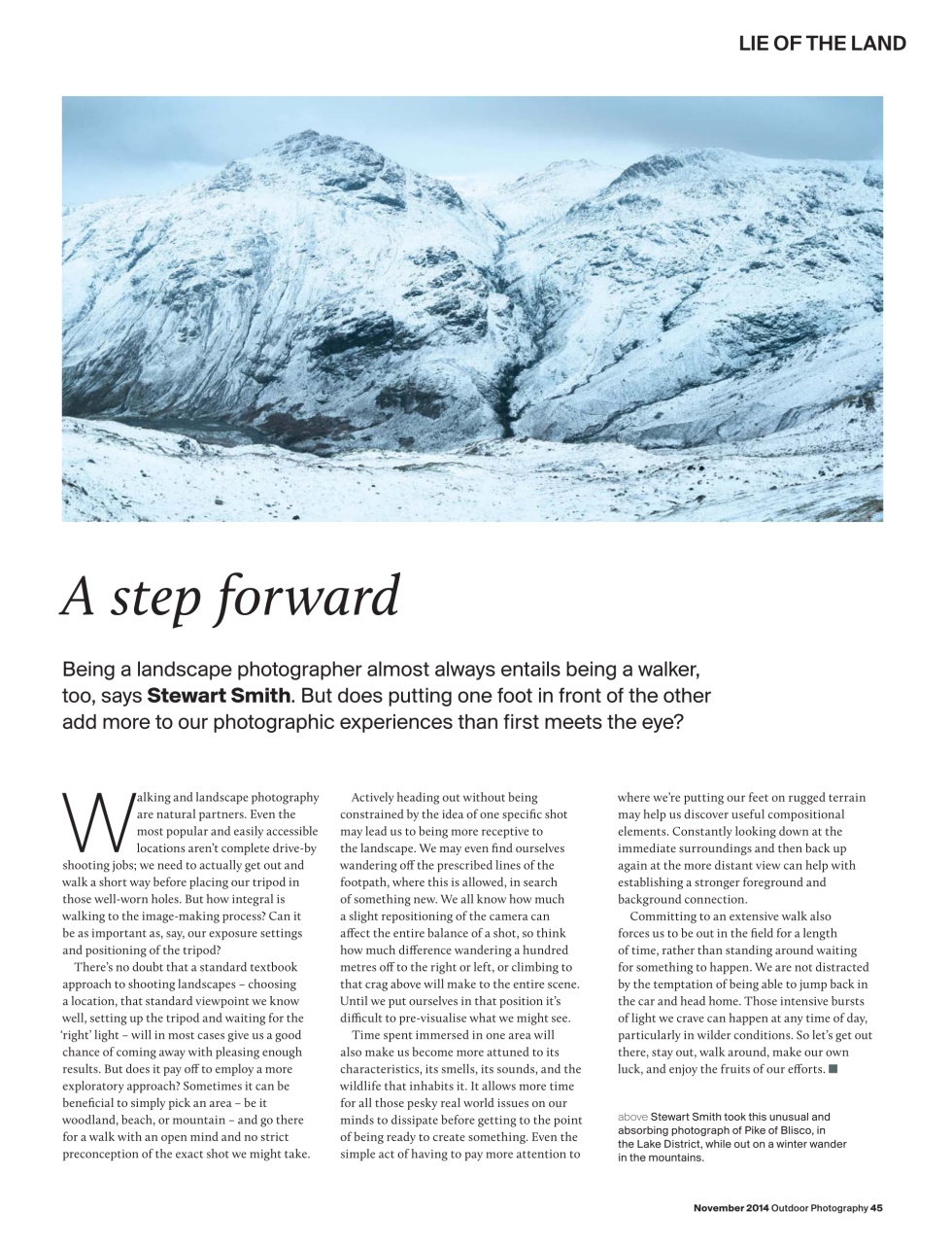 Outdoor Photography Preview Pages