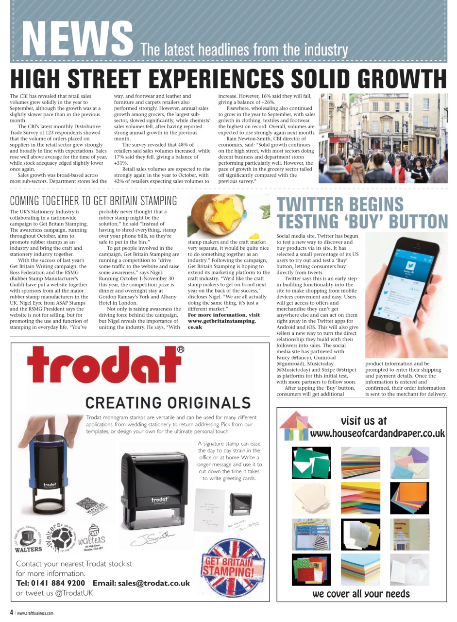 Craft Business Preview Pages