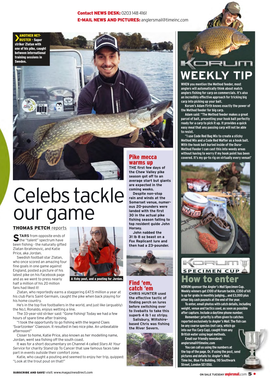 Anglers Mail Preview Pages