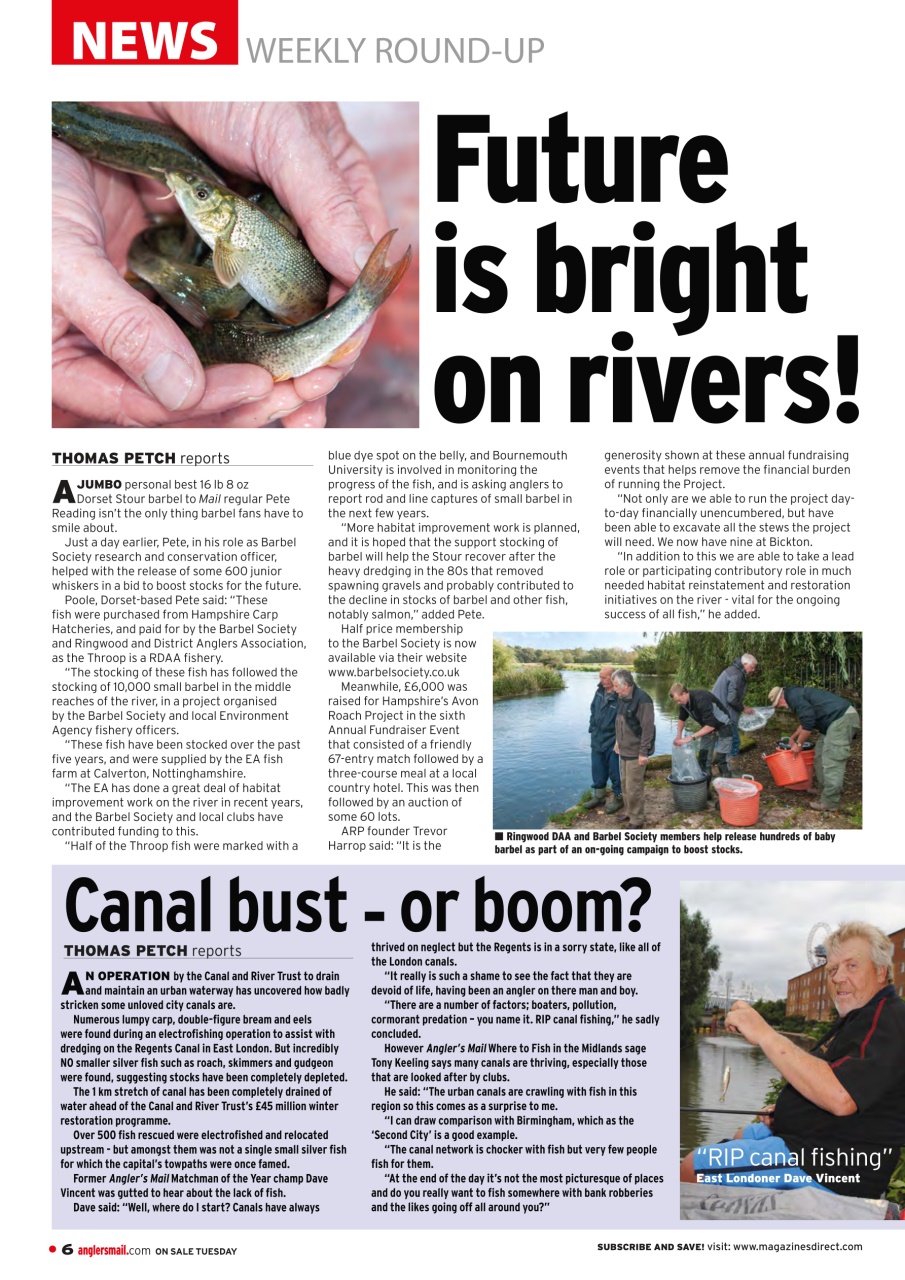 Anglers Mail Preview Pages