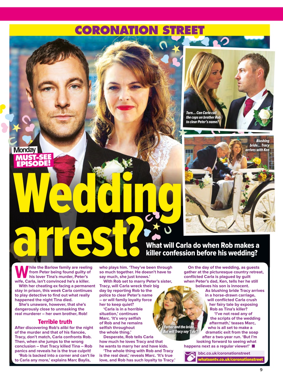 What's on TV Preview Pages