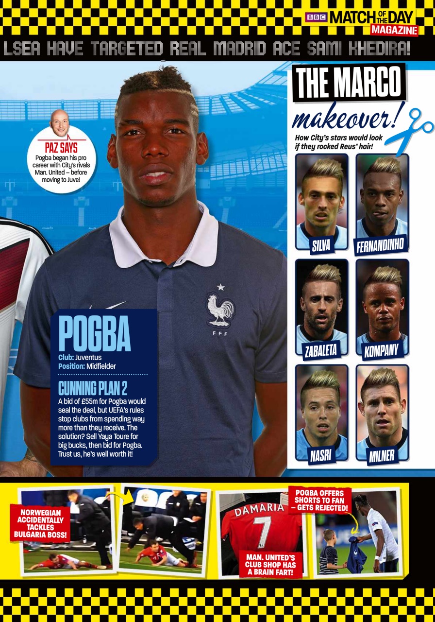 Match of the Day Preview Pages
