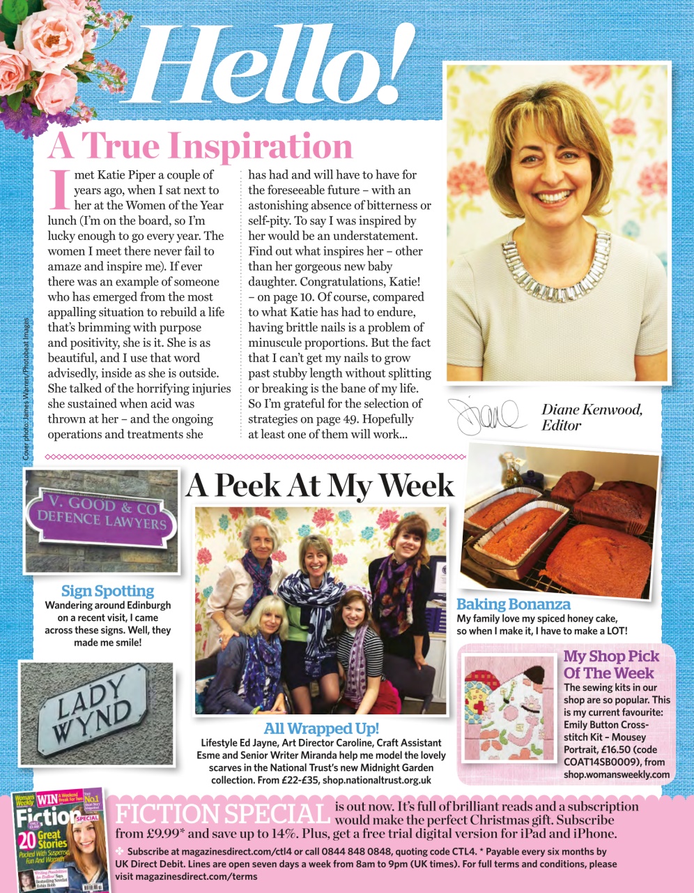 Woman's Weekly Preview Pages