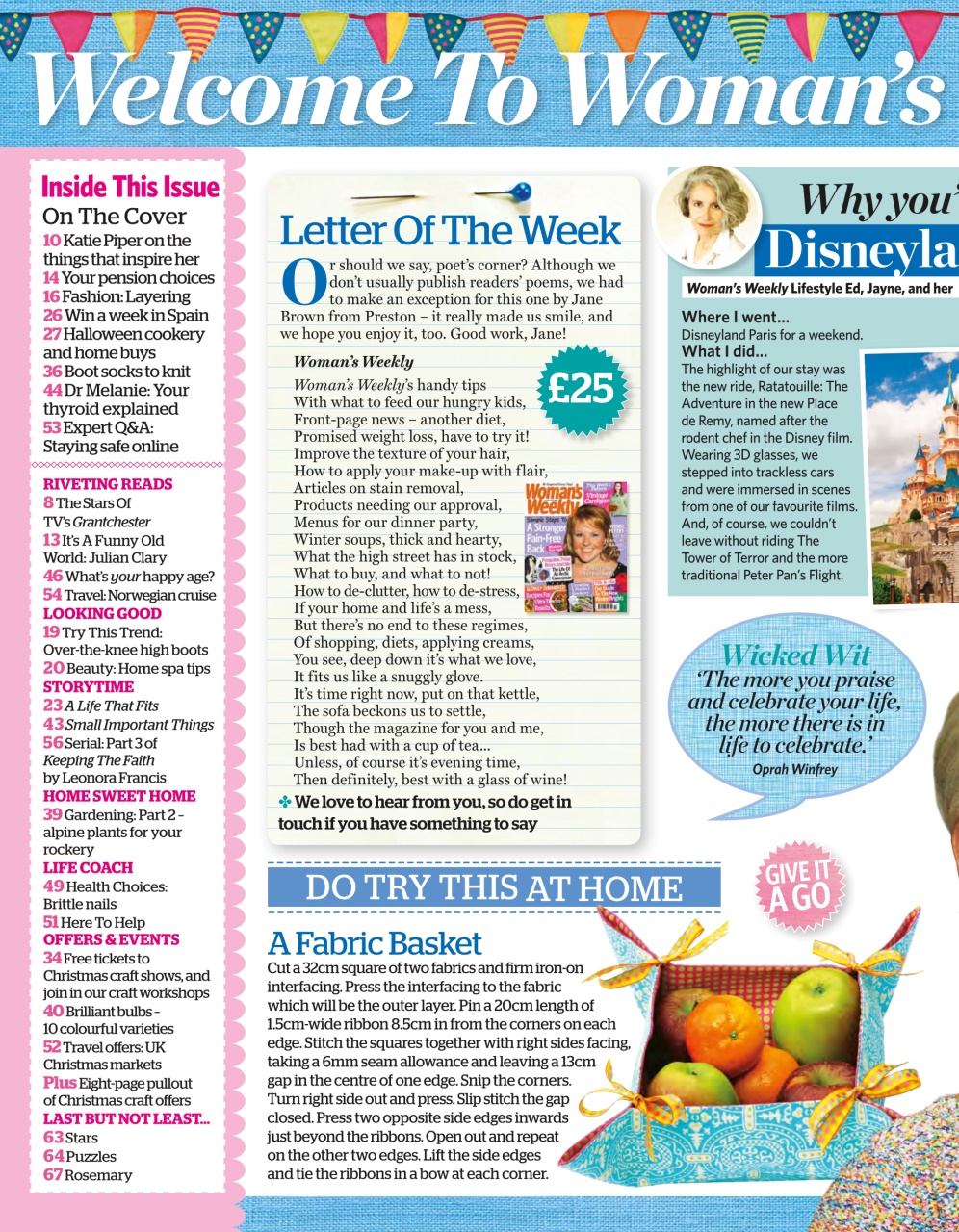 Woman's Weekly Preview Pages