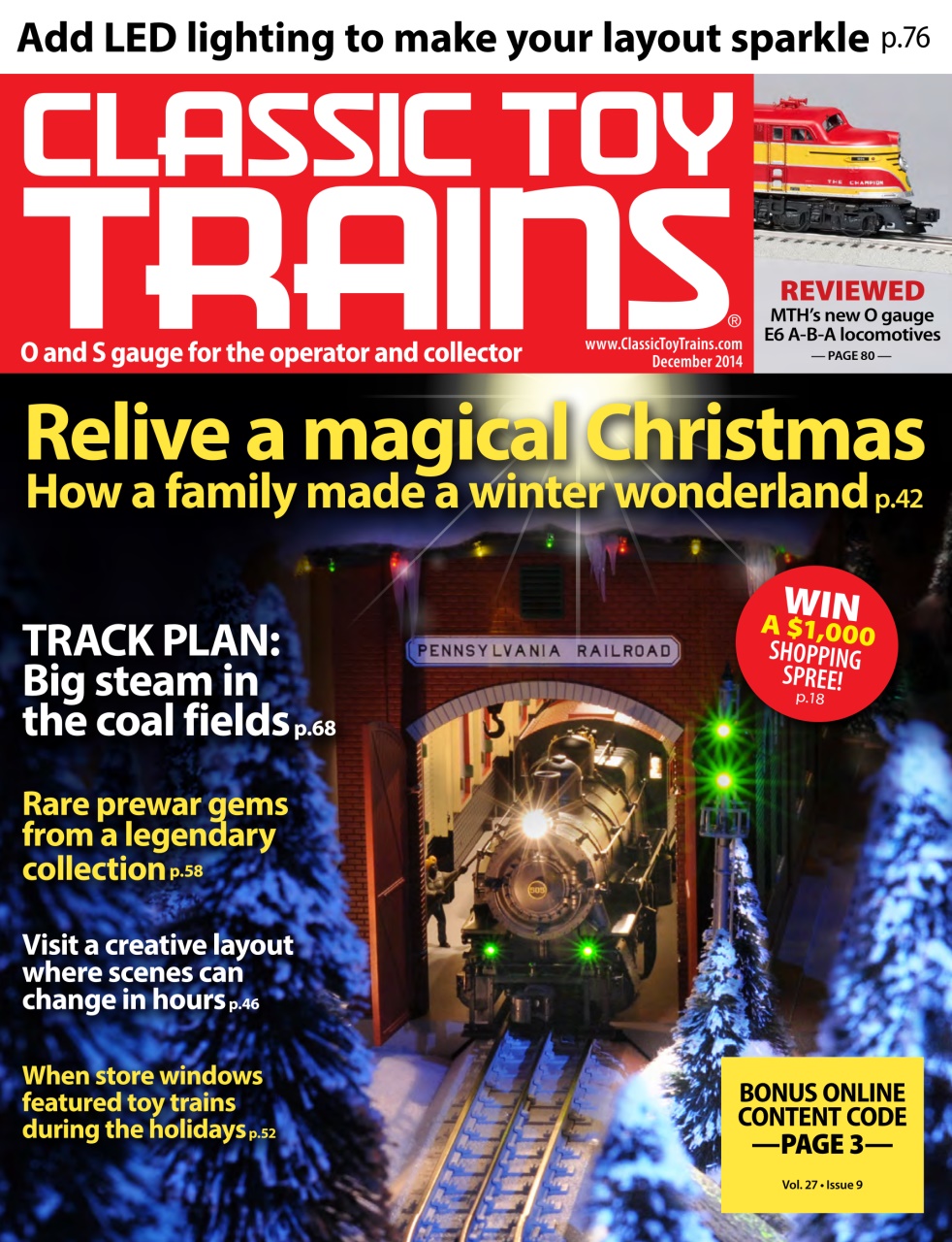 Classic Toy Trains Preview Pages