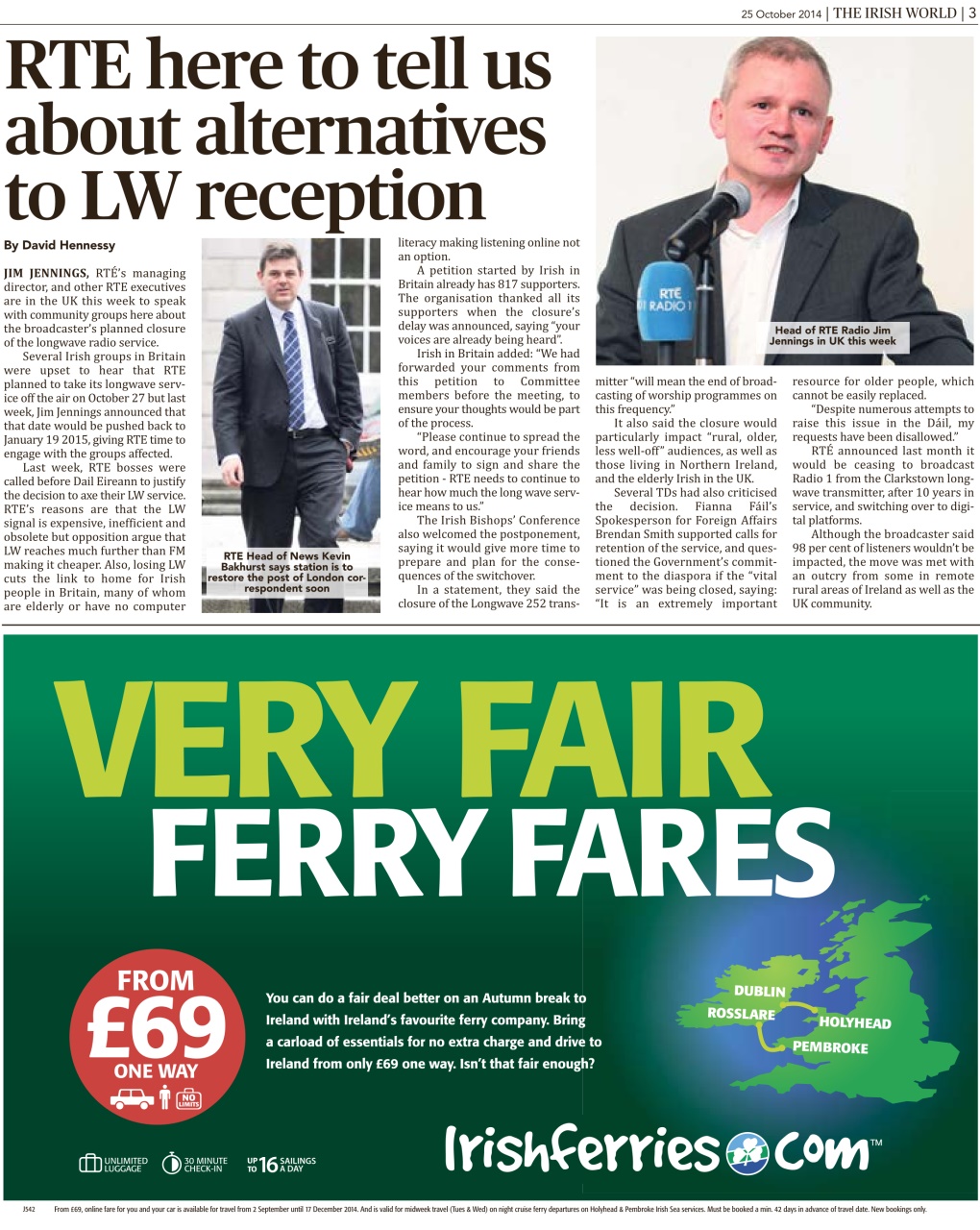 Irish World Preview Pages