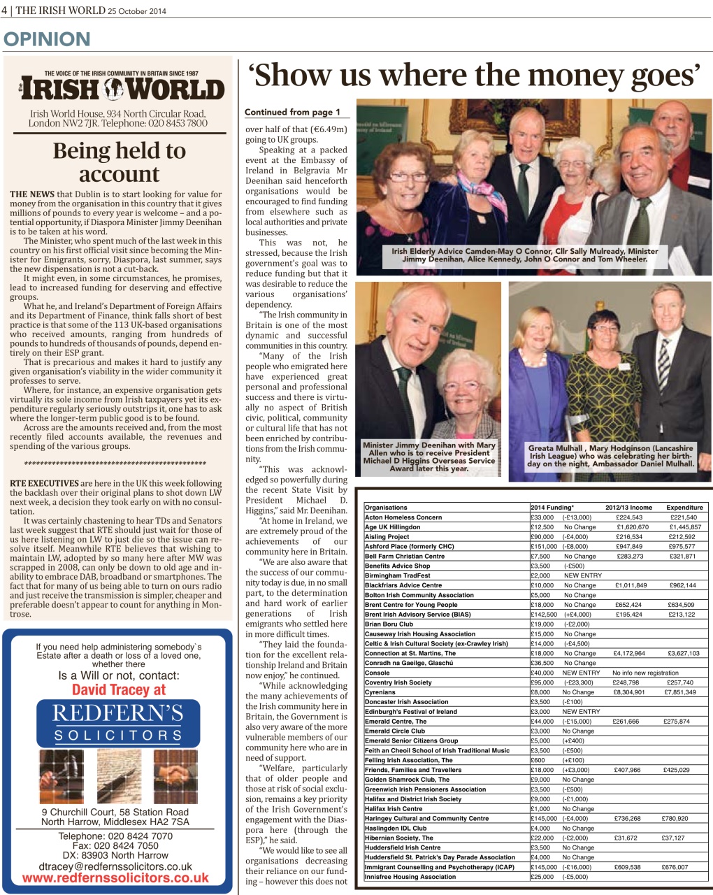 Irish World Preview Pages