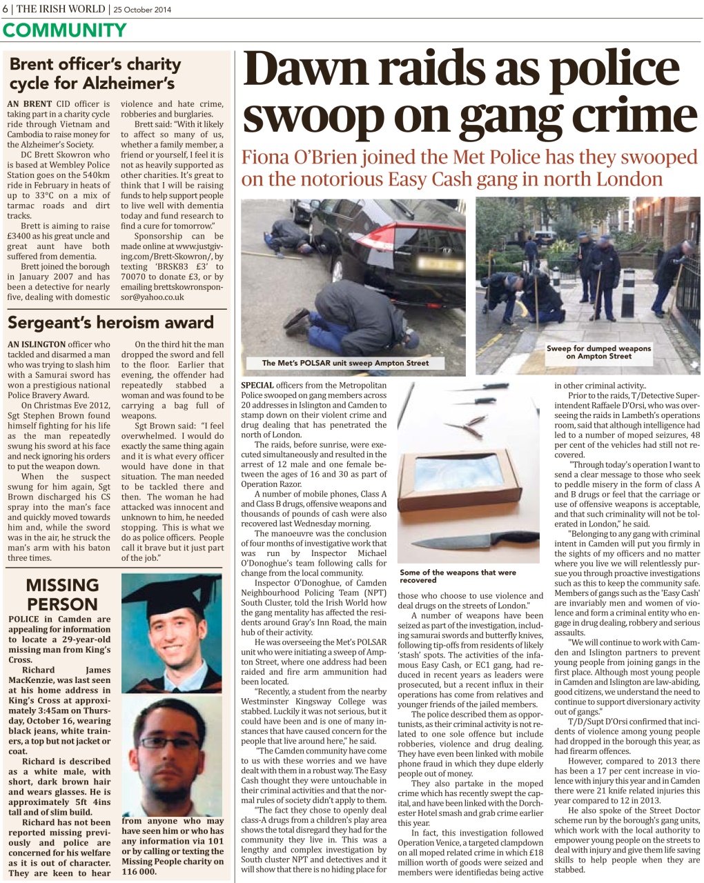 Irish World Preview Pages