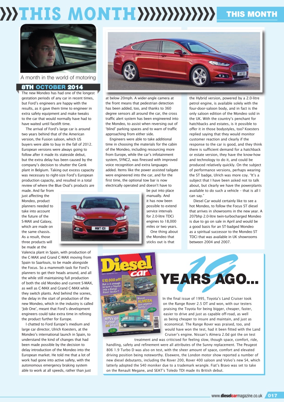 Diesel&EcoCar Magazine Preview Pages