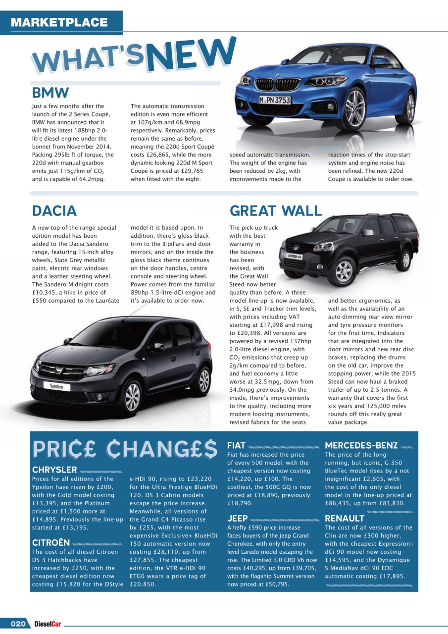 Diesel&EcoCar Magazine Preview Pages