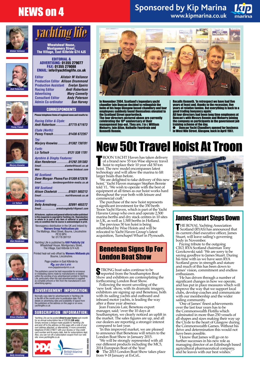 Yachting Life Preview Pages