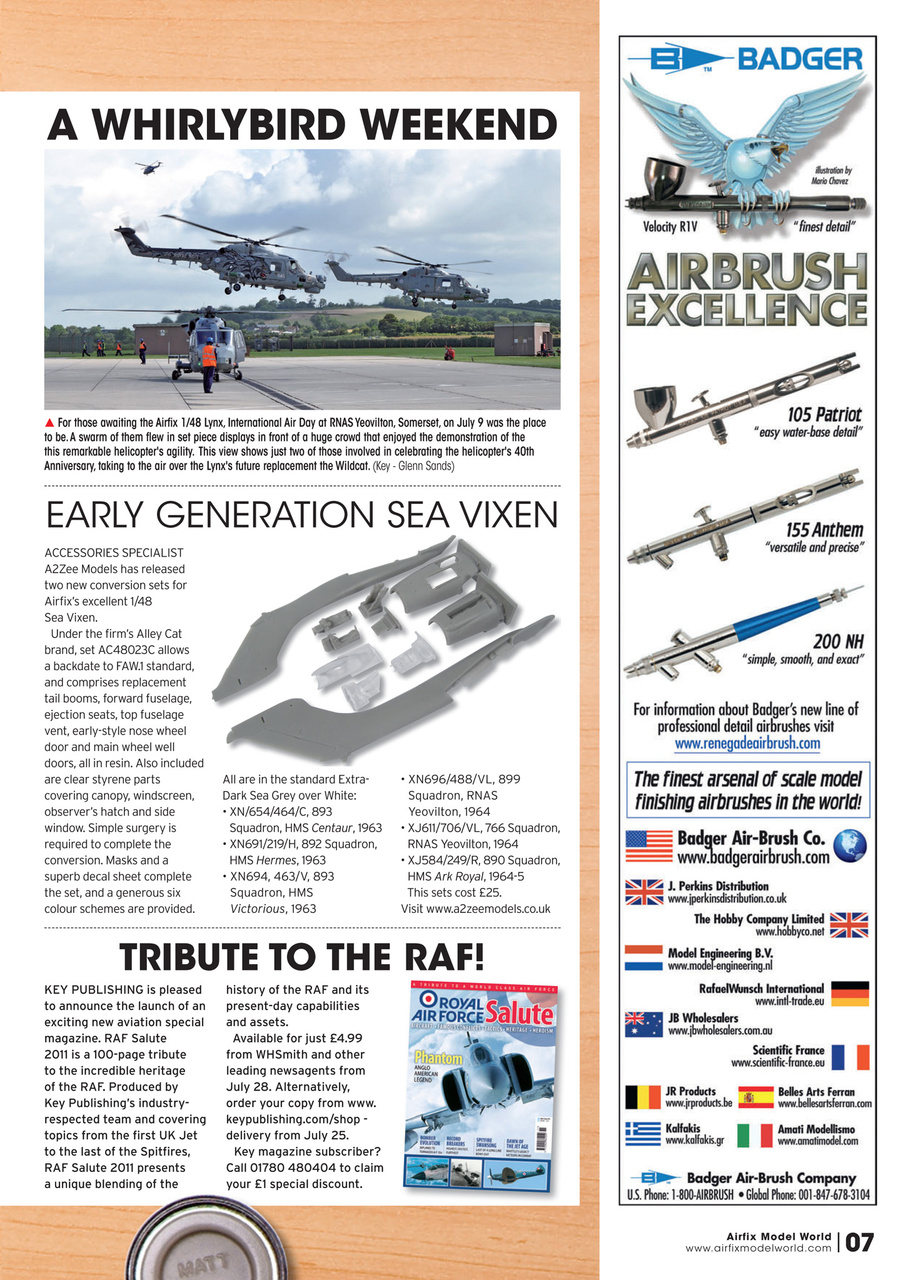 Airfix Model World Preview Pages