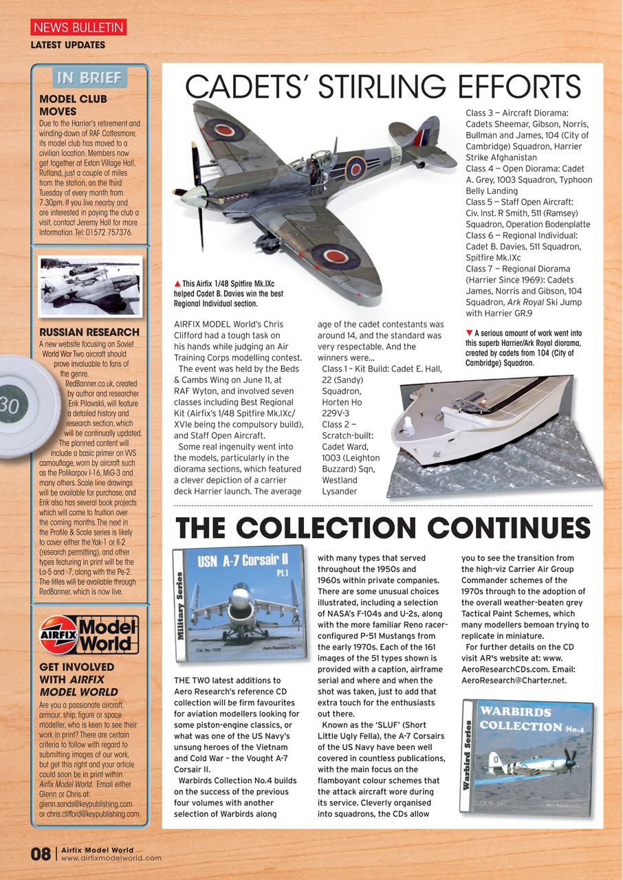 Airfix Model World Preview Pages