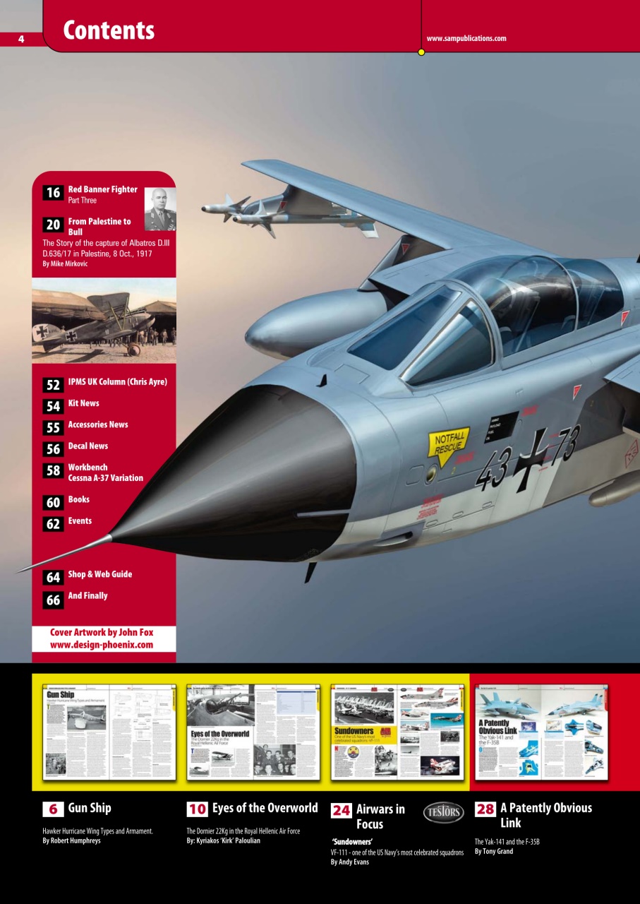 Model Aircraft Preview Pages