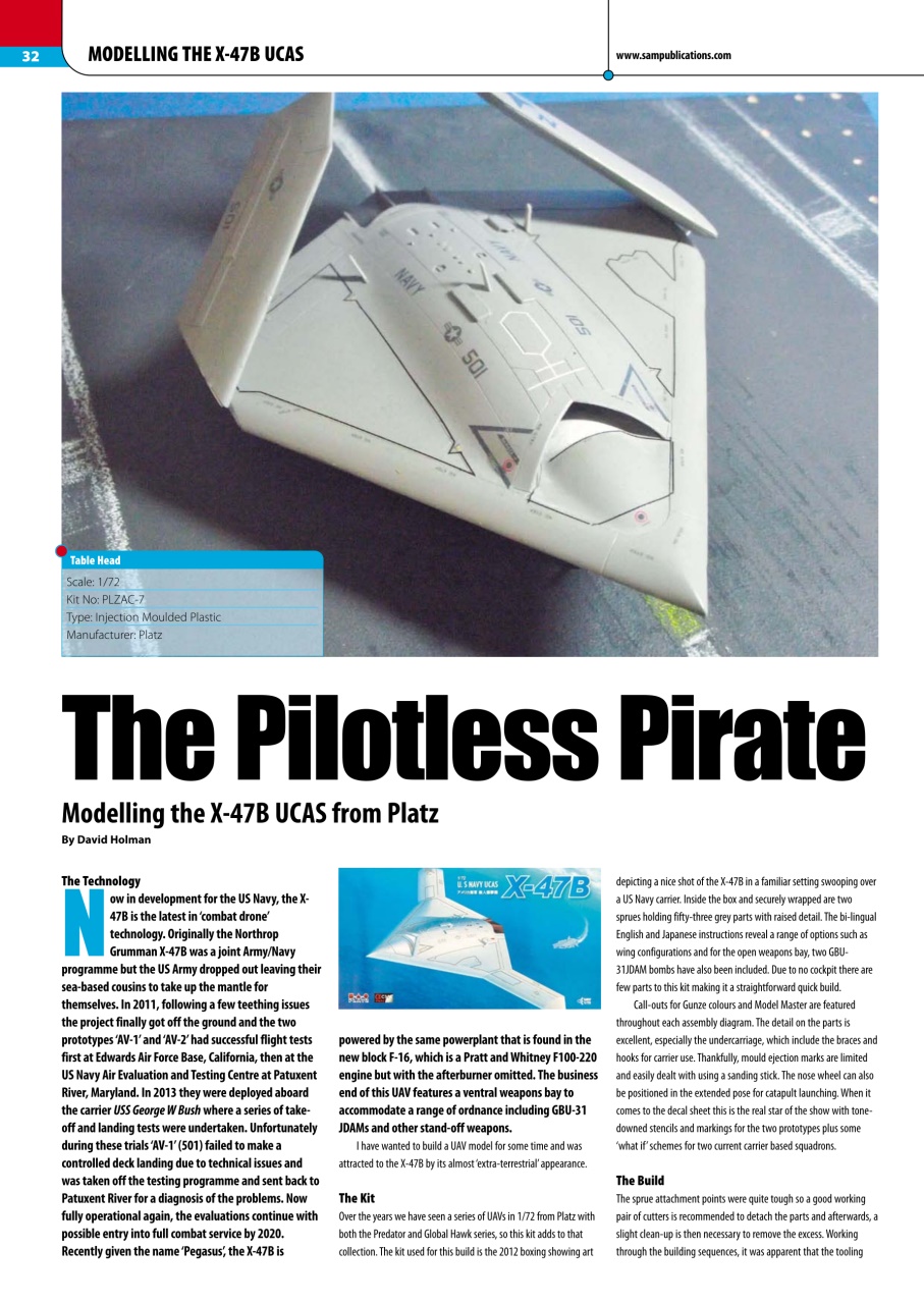 Model Aircraft Preview Pages