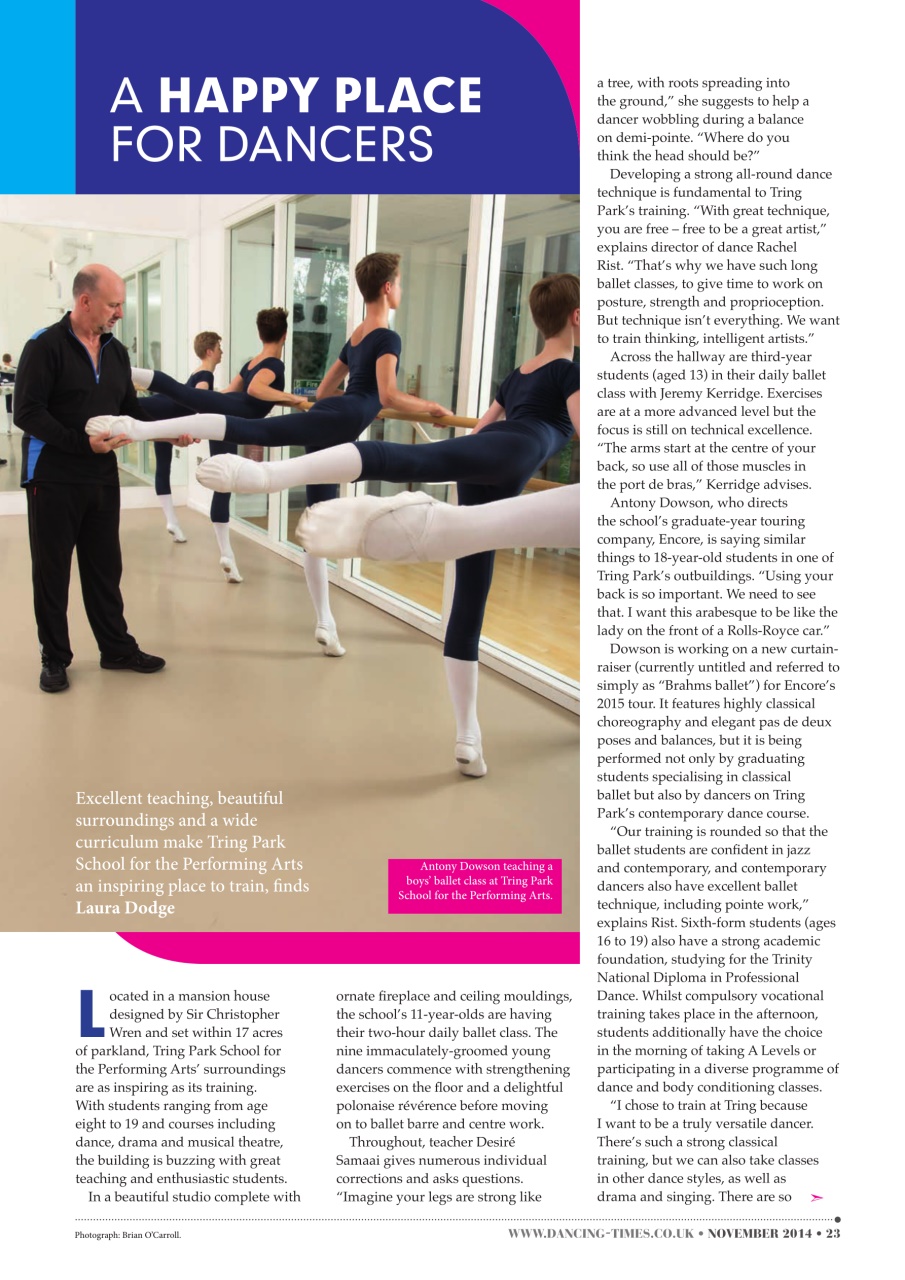 Dancing Times Preview Pages