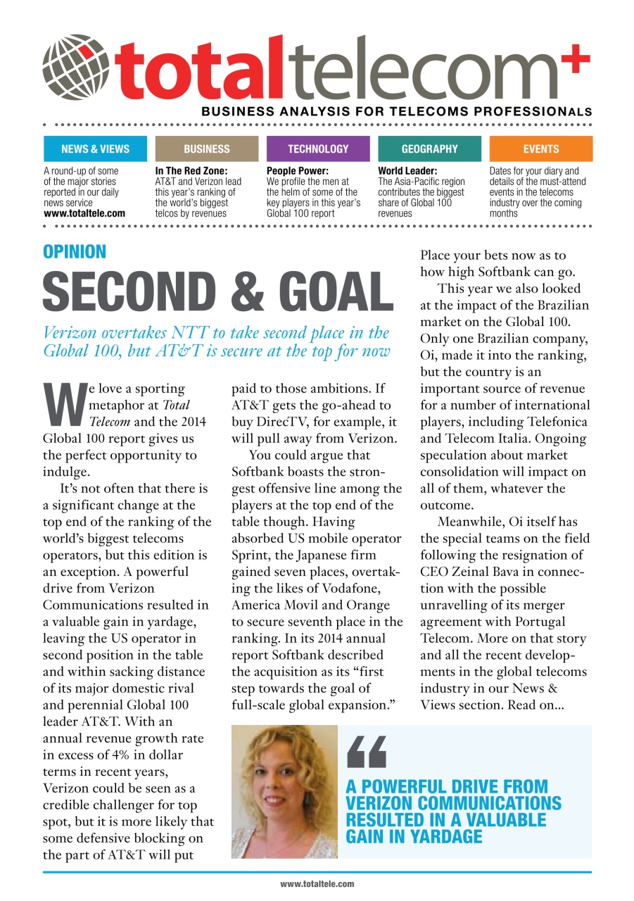 Total Telecom Preview Pages