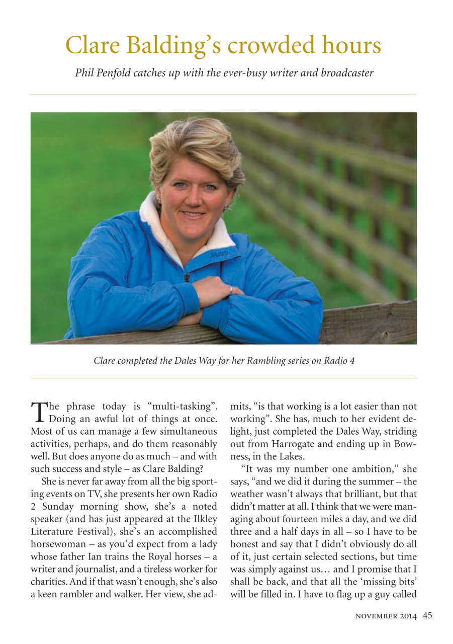 The Yorkshire Dalesman Preview Pages