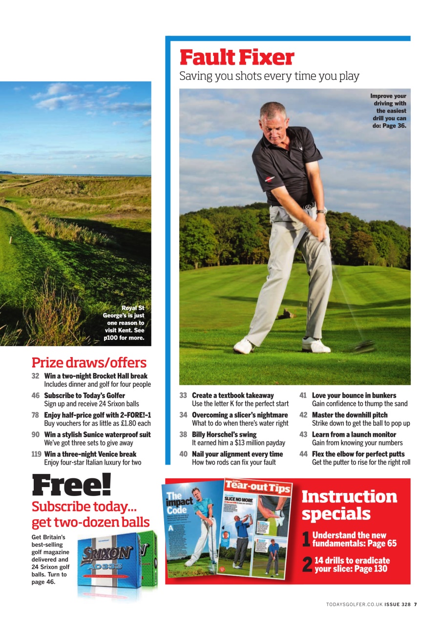 Today's Golfer Preview Pages