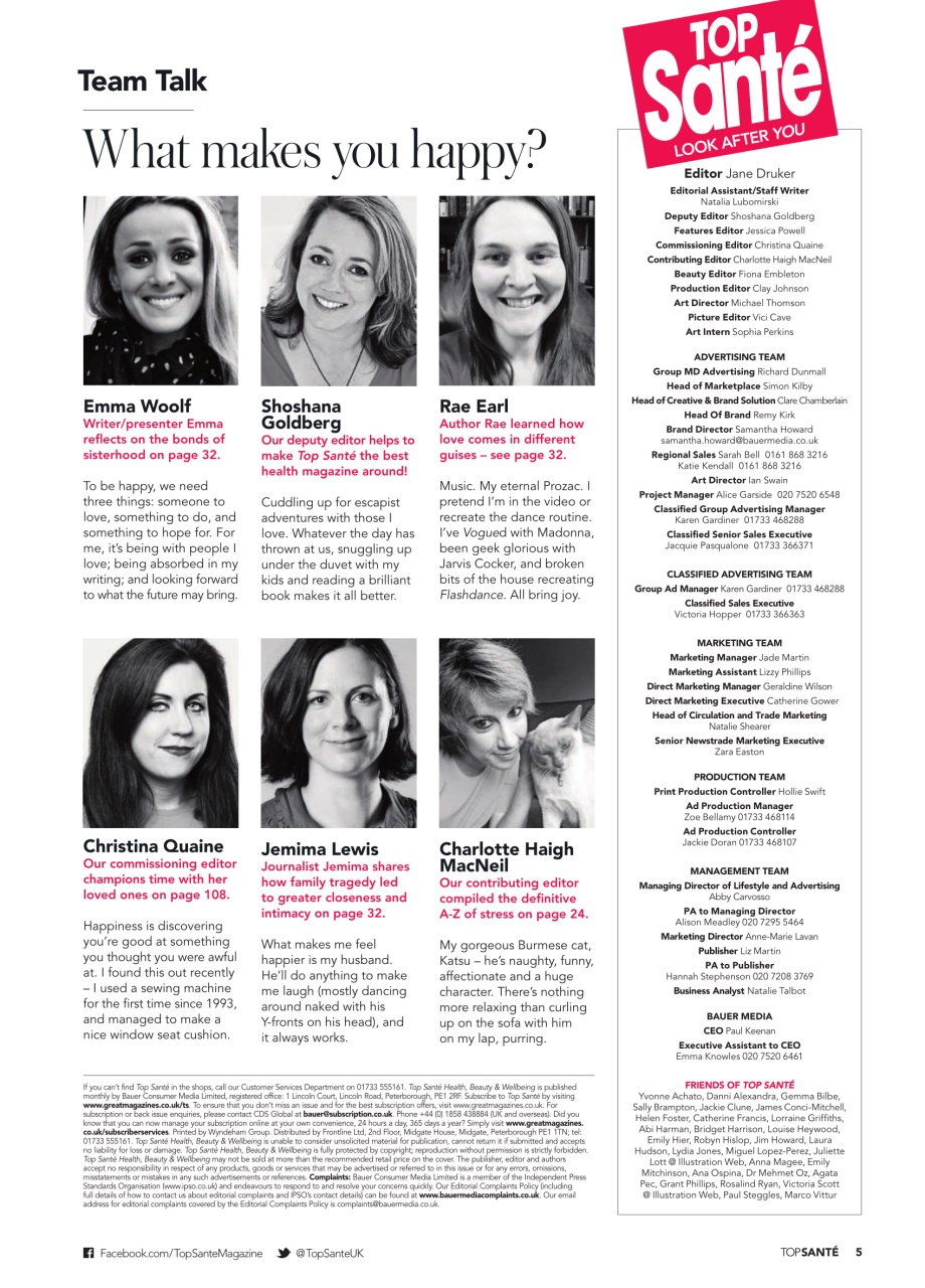 Top Sante Preview Pages