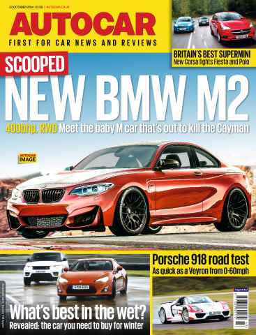 Autocar issue 22th October 2014