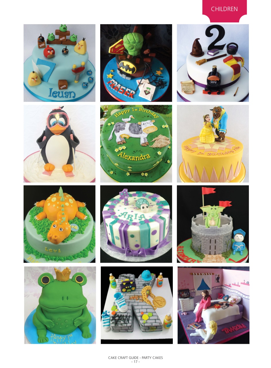 Cake Craft Guides Preview Pages