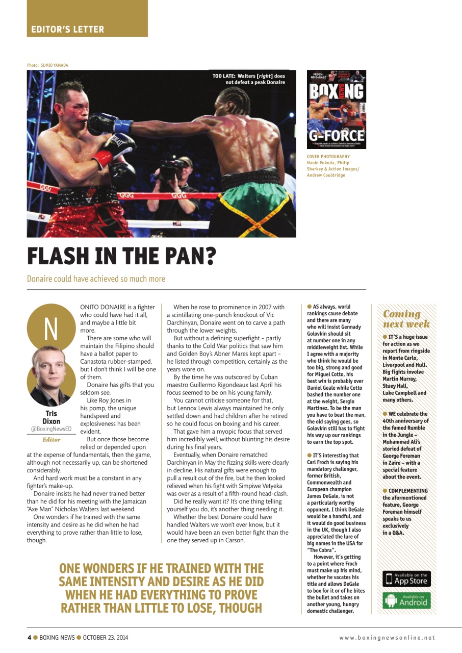 Boxing News Preview Pages