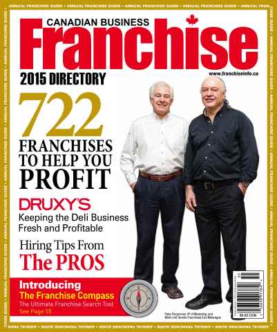 Canadian Business Franchise issue 2015 Directory