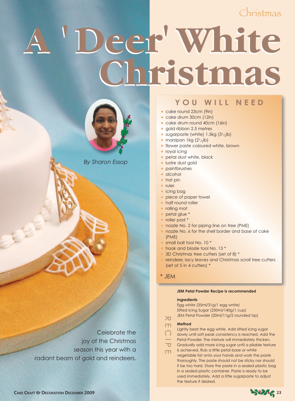 Cake Decoration & Sugarcraft Magazine Preview Pages