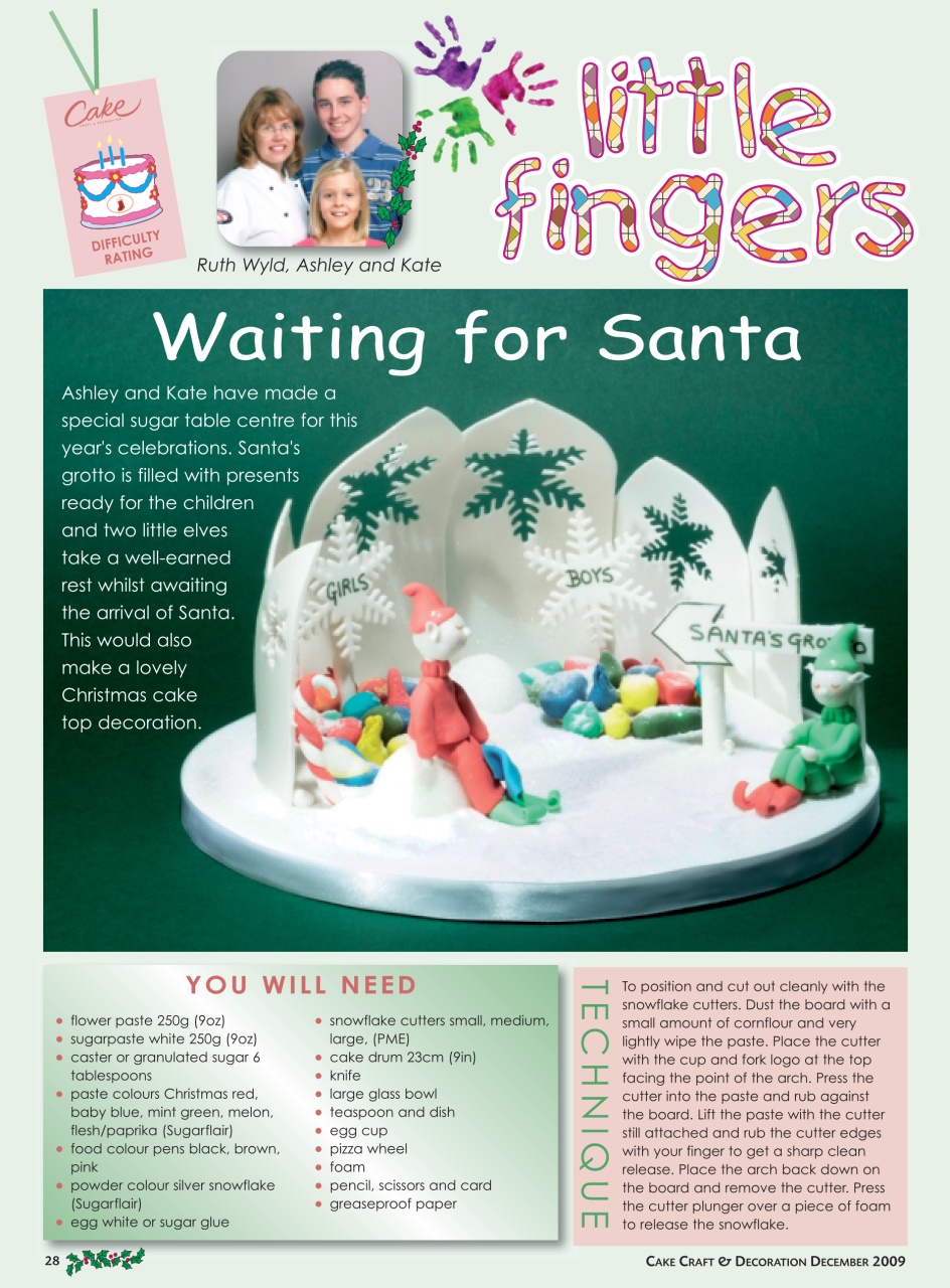 Cake Decoration & Sugarcraft Magazine Preview Pages