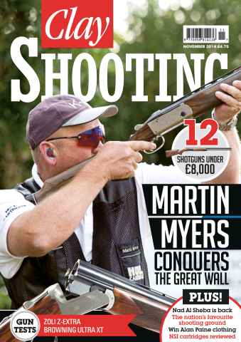 Clay Shooting issue November 2014