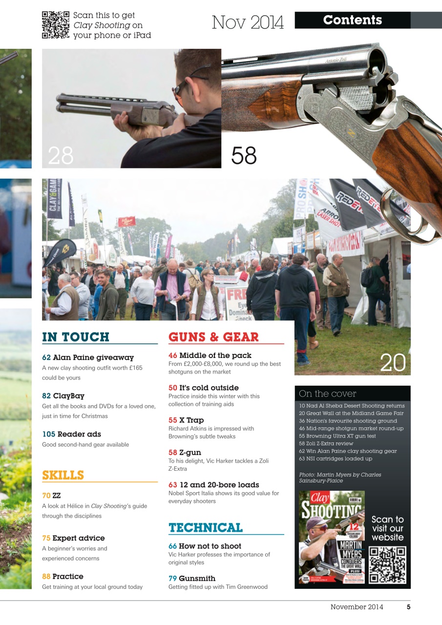 Clay Shooting Preview Pages