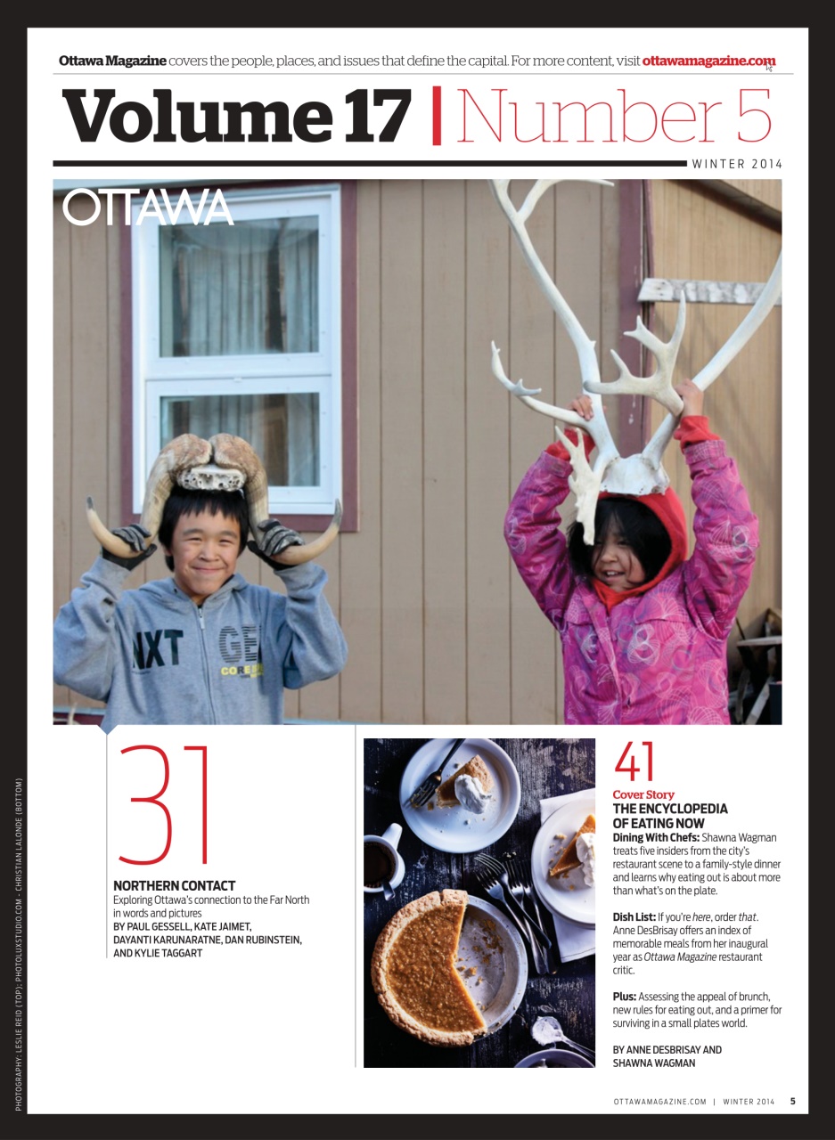 Ottawa Magazine Preview Pages