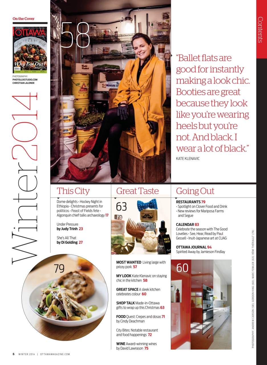 Ottawa Magazine Preview Pages