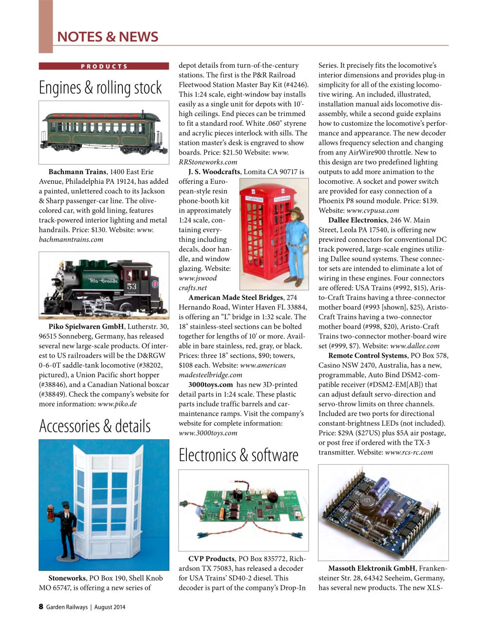 Garden Railways Preview Pages