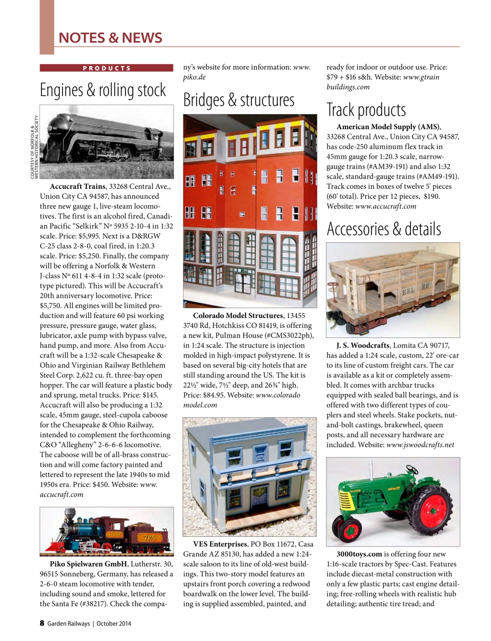 Garden Railways Preview Pages