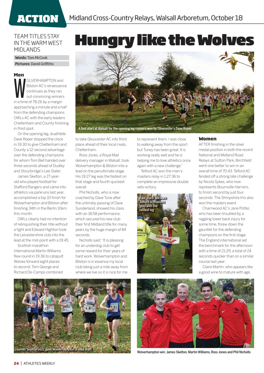 AW – Athletics Weekly Magazine Preview Pages