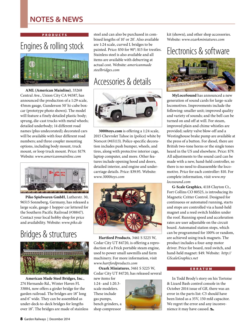 Garden Railways Preview Pages