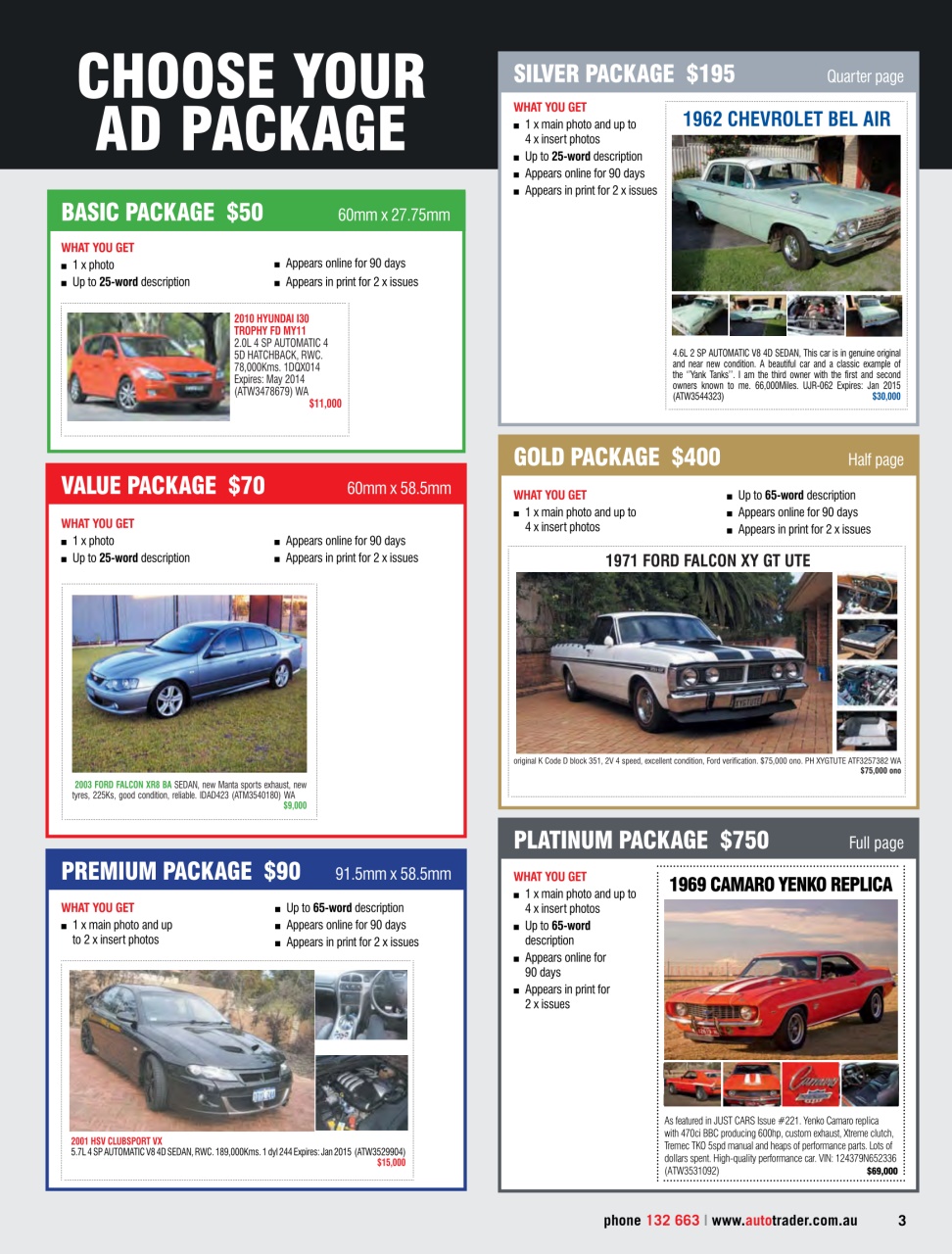AutoTrader Preview Pages