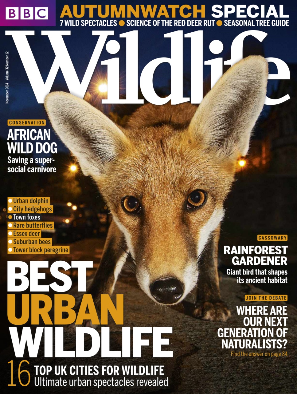 BBC Wildlife Magazine Preview Pages