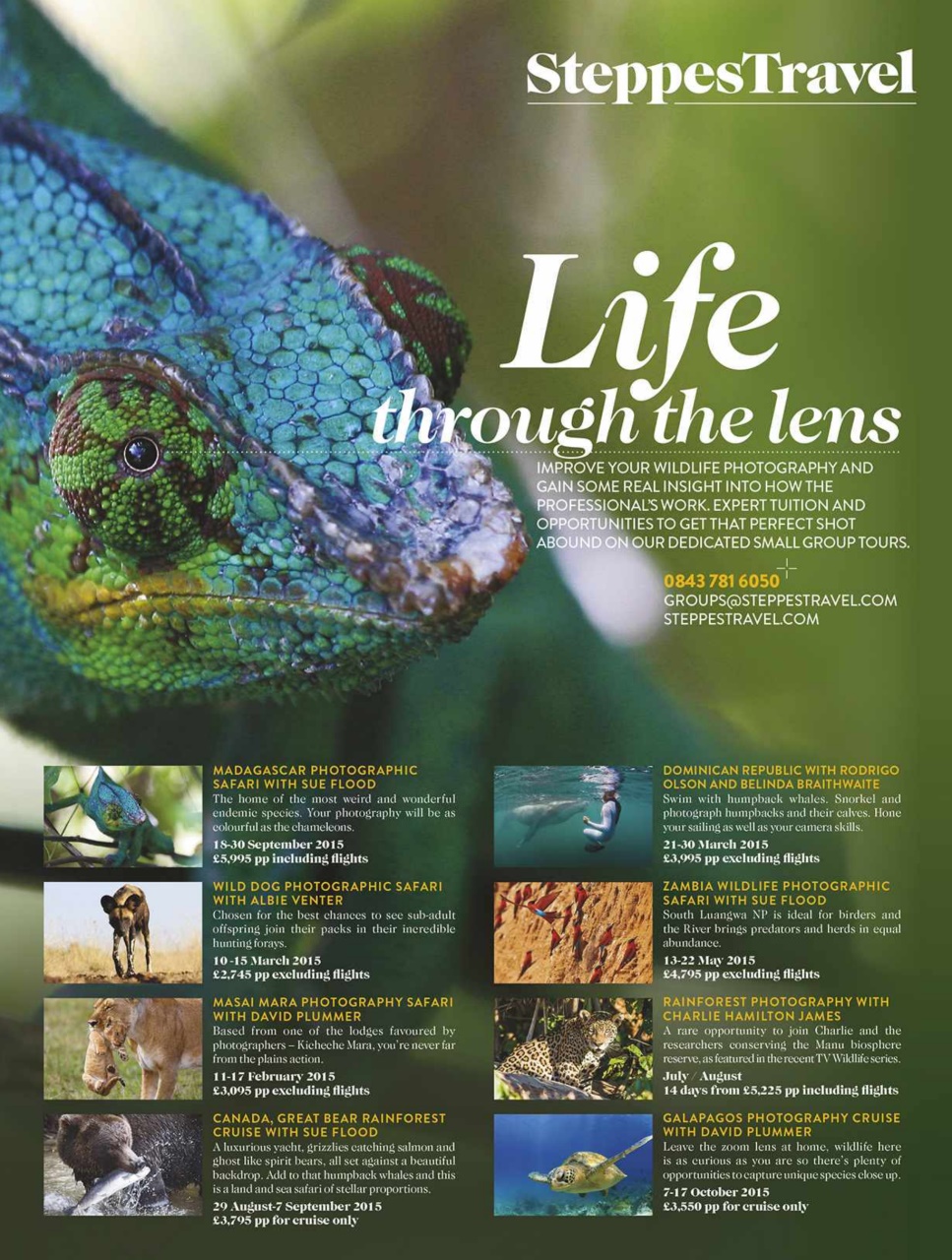 BBC Wildlife Magazine Preview Pages