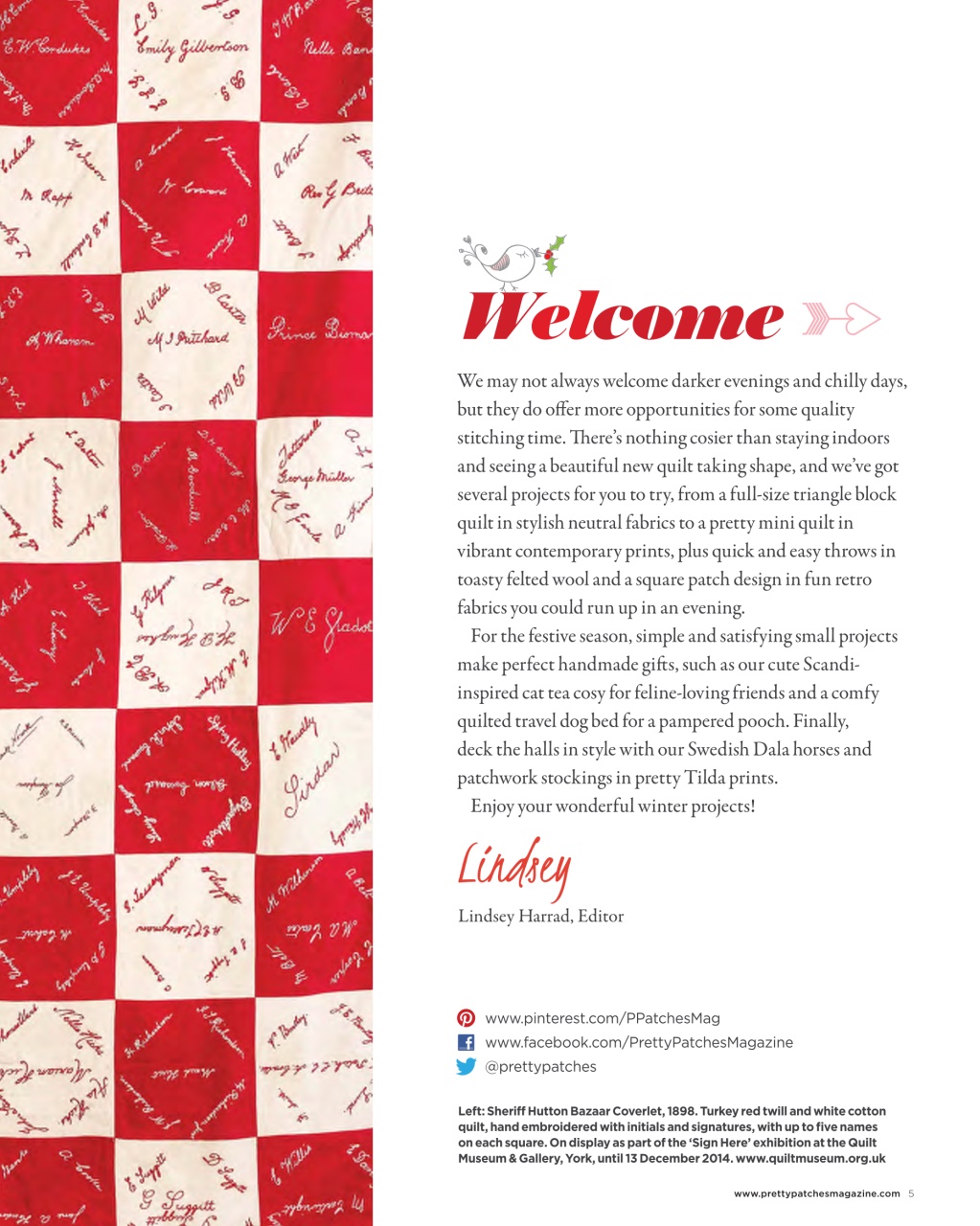 Pretty Patches Magazine Preview Pages