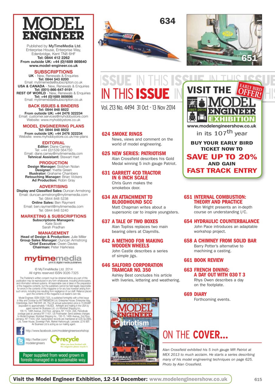 Model Engineer Preview Pages